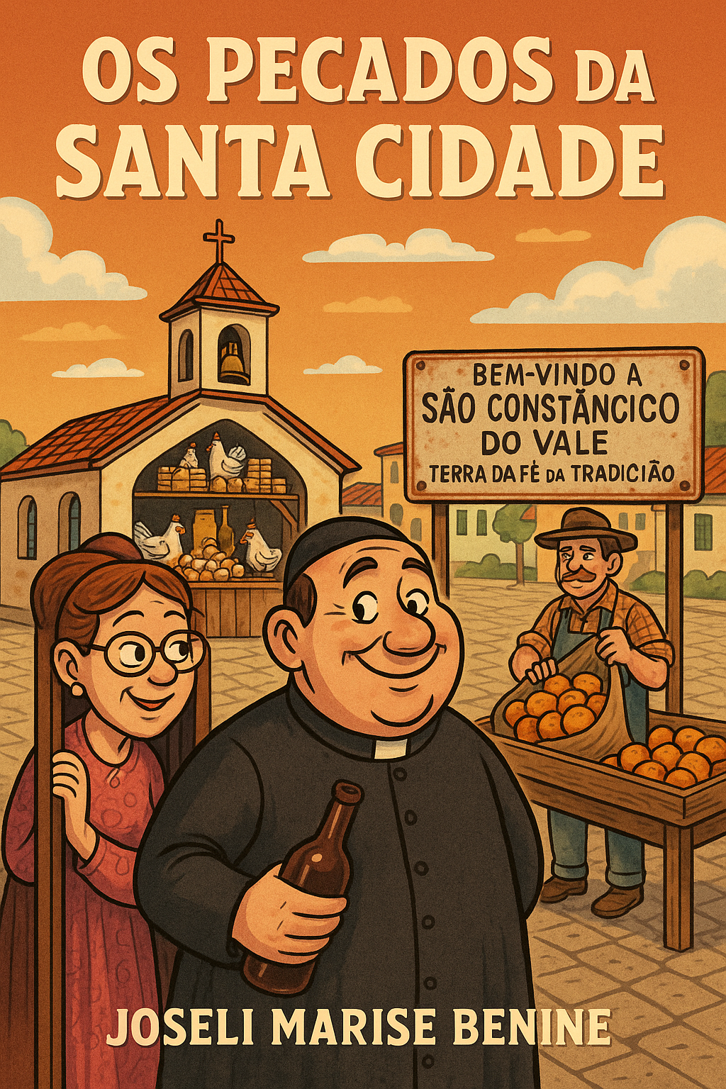 Capa do livro Os Pecados da Santa Cidade